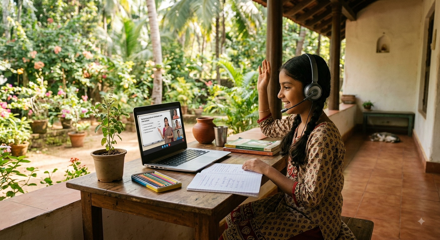 Interactive Online Class — Live at Zuvio Global School